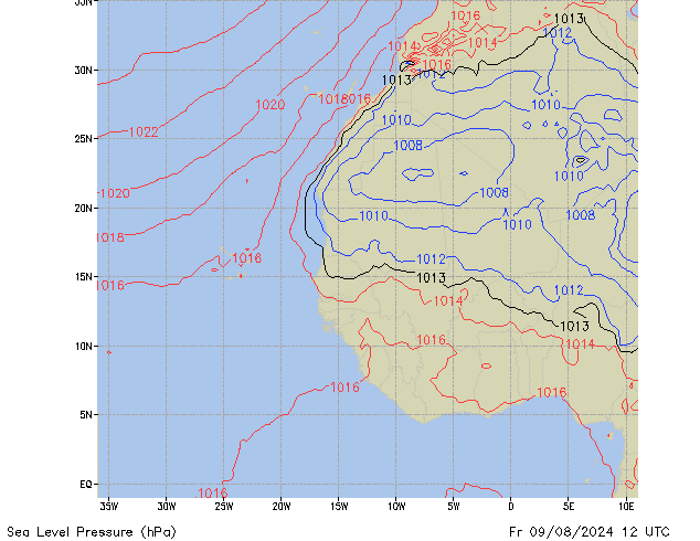 Fr 09.08.2024 12 UTC