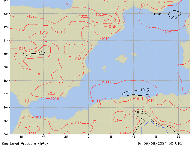 Fr 09.08.2024 00 UTC