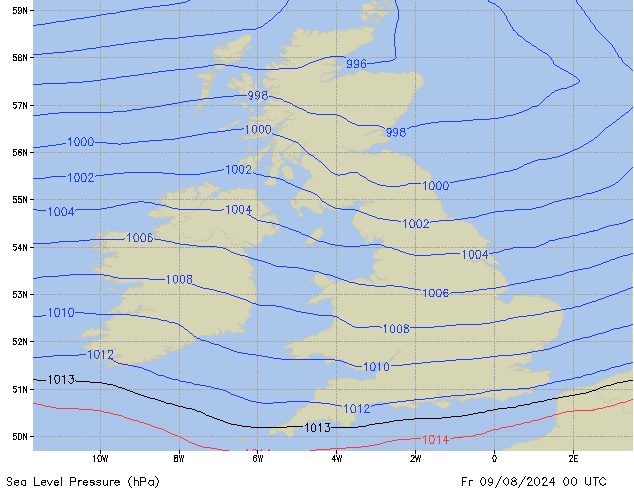 Fr 09.08.2024 00 UTC