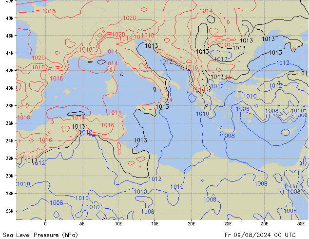 Fr 09.08.2024 00 UTC