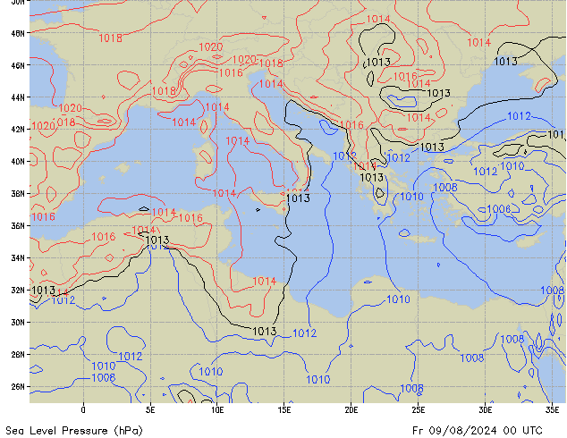 Fr 09.08.2024 00 UTC