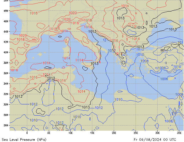 Fr 09.08.2024 00 UTC