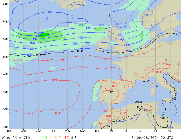 Fr 09.08.2024 00 UTC