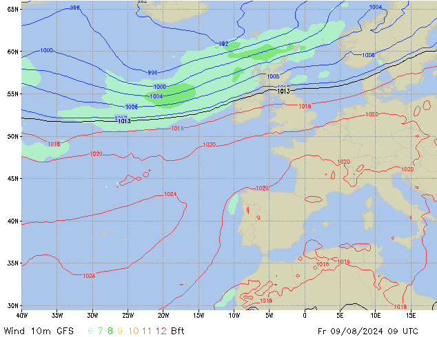 Fr 09.08.2024 09 UTC