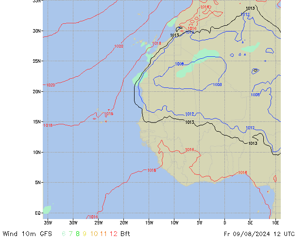 Fr 09.08.2024 12 UTC