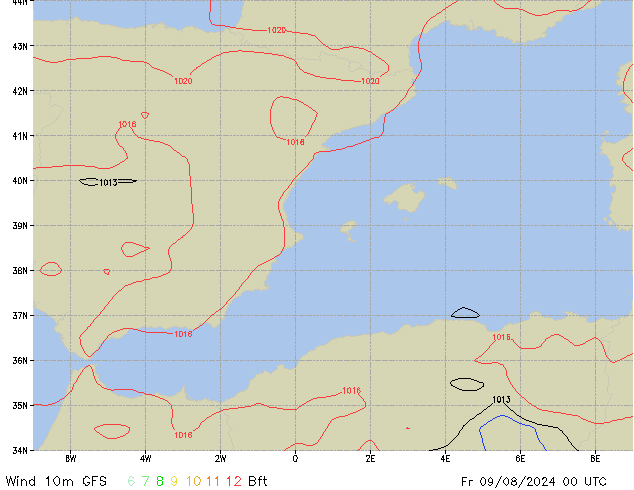 Fr 09.08.2024 00 UTC