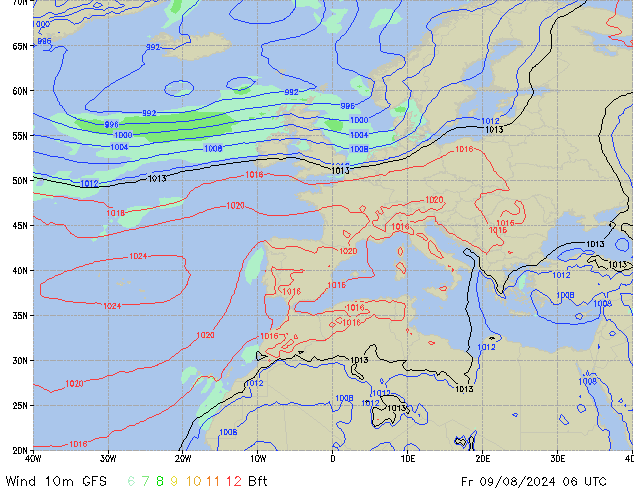 Fr 09.08.2024 06 UTC