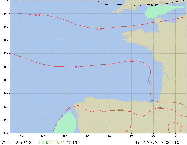 Fr 09.08.2024 00 UTC