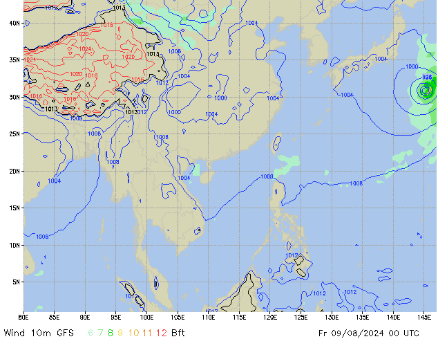 Fr 09.08.2024 00 UTC