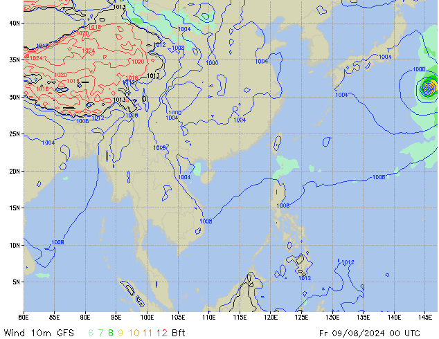 Fr 09.08.2024 00 UTC