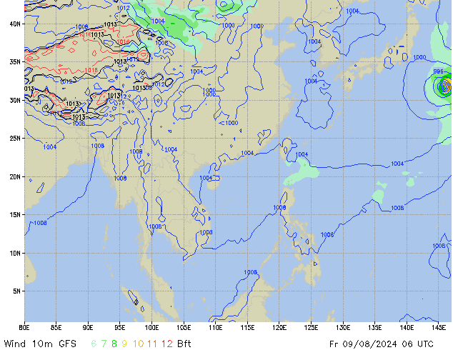 Fr 09.08.2024 06 UTC