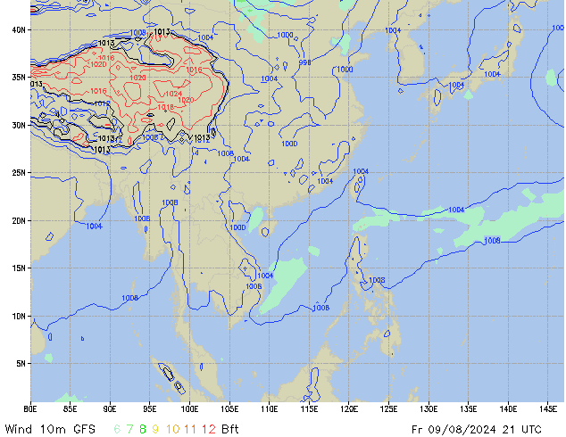 Fr 09.08.2024 21 UTC