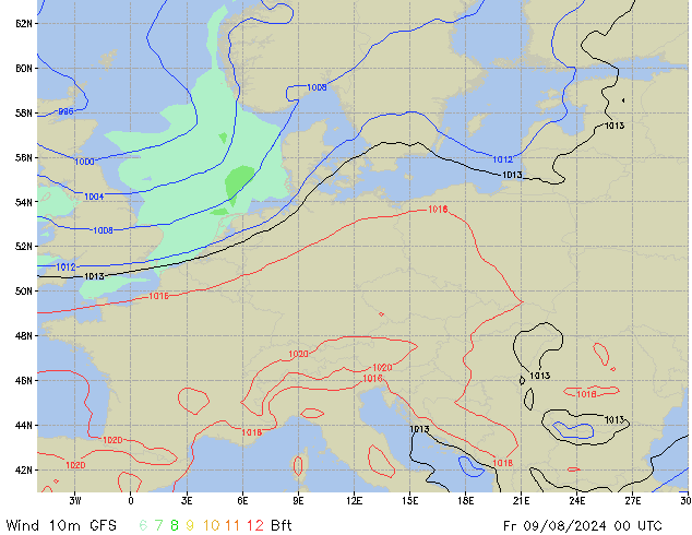 Fr 09.08.2024 00 UTC