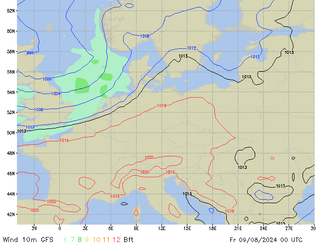 Fr 09.08.2024 00 UTC