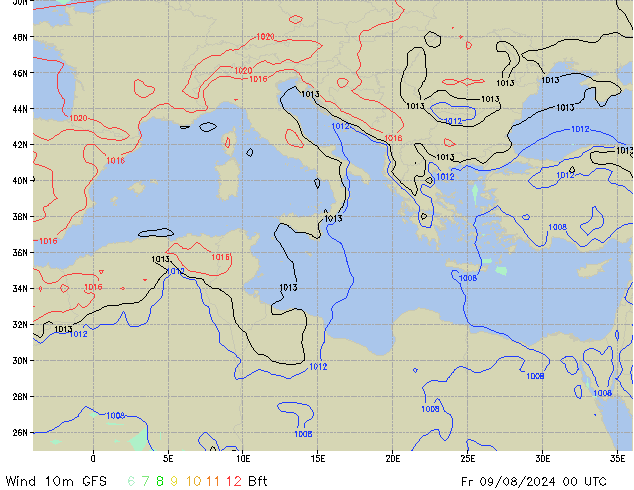 Fr 09.08.2024 00 UTC