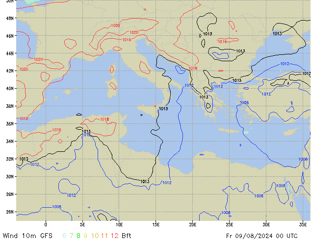 Fr 09.08.2024 00 UTC