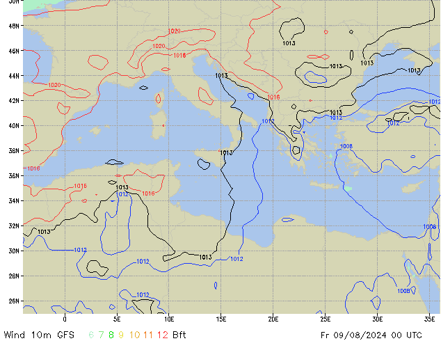 Fr 09.08.2024 00 UTC