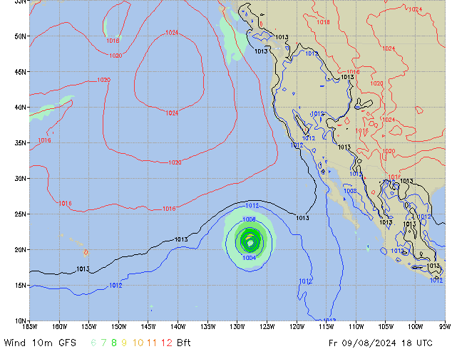 Fr 09.08.2024 18 UTC