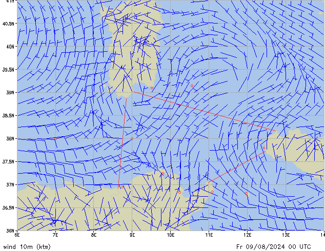 Fr 09.08.2024 00 UTC