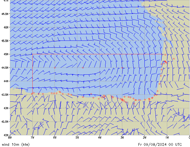 Fr 09.08.2024 00 UTC