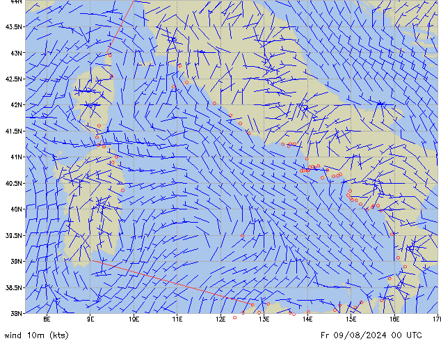 Fr 09.08.2024 00 UTC