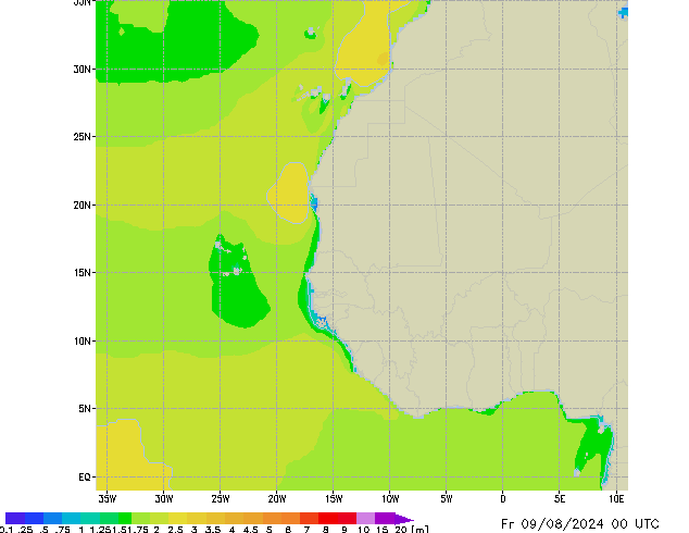 Fr 09.08.2024 00 UTC