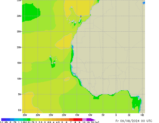 Fr 09.08.2024 00 UTC