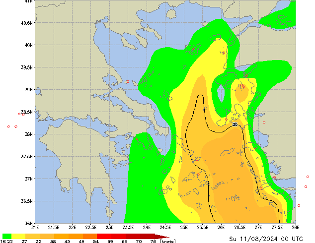 Su 11.08.2024 00 UTC