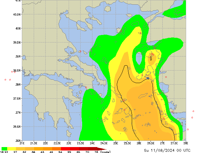 Su 11.08.2024 00 UTC