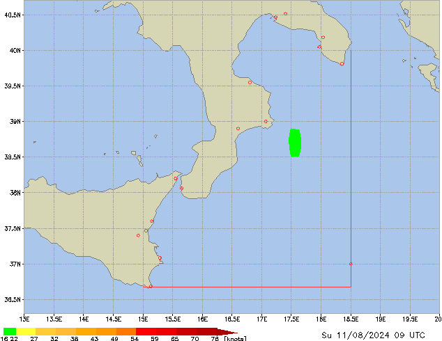 Su 11.08.2024 09 UTC