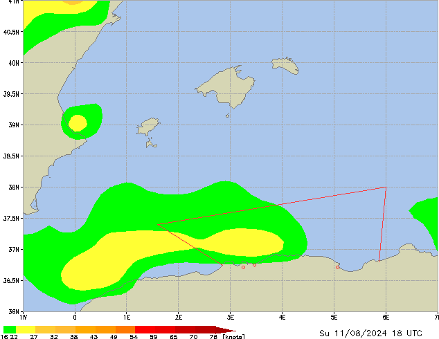 Su 11.08.2024 18 UTC