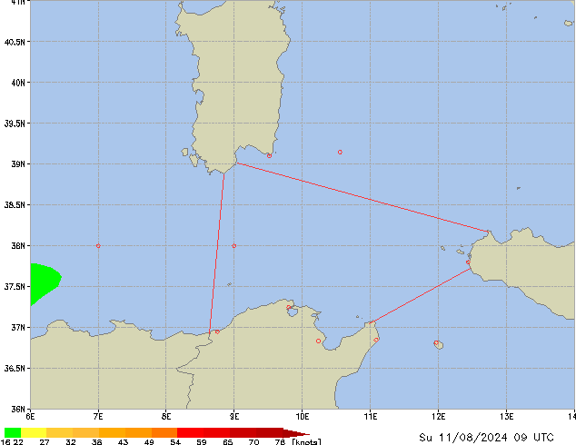 Su 11.08.2024 09 UTC