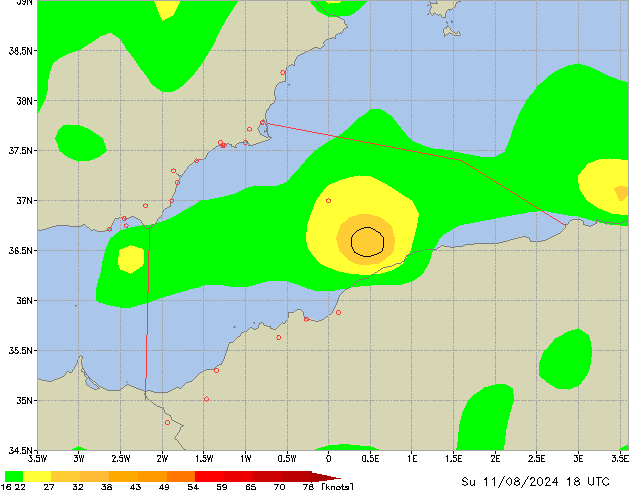 Su 11.08.2024 18 UTC