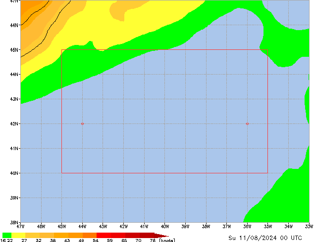 Su 11.08.2024 00 UTC