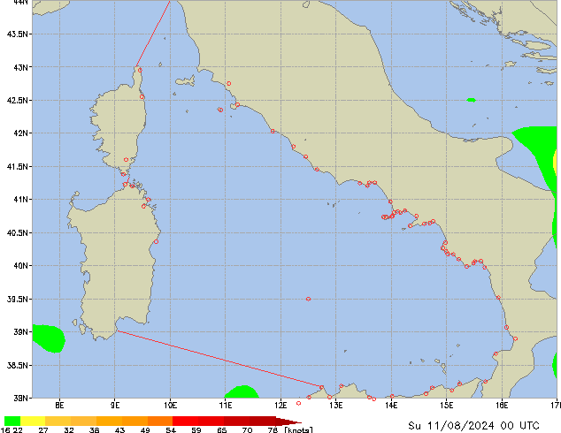 Su 11.08.2024 00 UTC