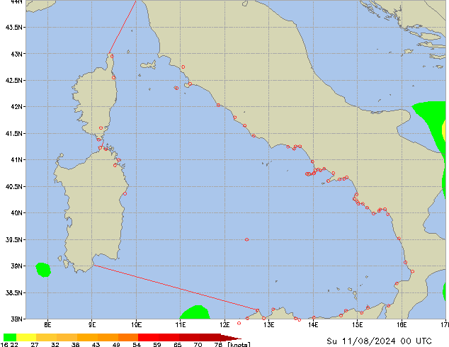 Su 11.08.2024 00 UTC