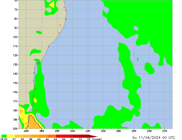 Su 11.08.2024 00 UTC