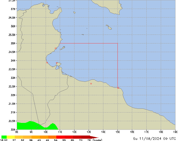 Su 11.08.2024 09 UTC