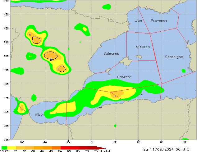 Su 11.08.2024 00 UTC