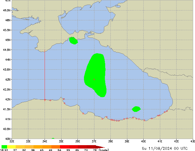 Su 11.08.2024 00 UTC