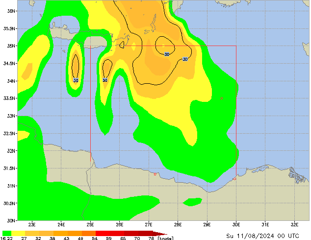 Su 11.08.2024 00 UTC