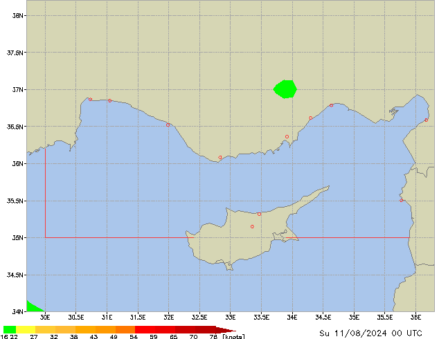 Su 11.08.2024 00 UTC