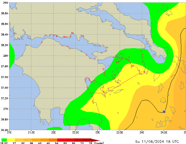 Su 11.08.2024 18 UTC