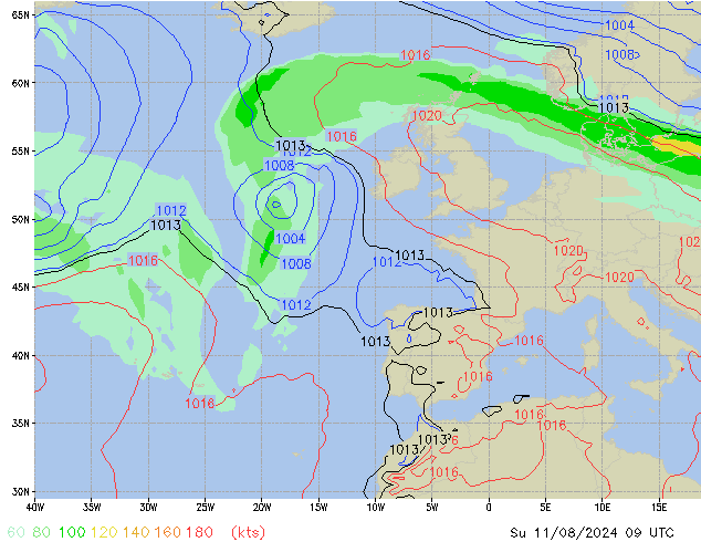 Su 11.08.2024 09 UTC