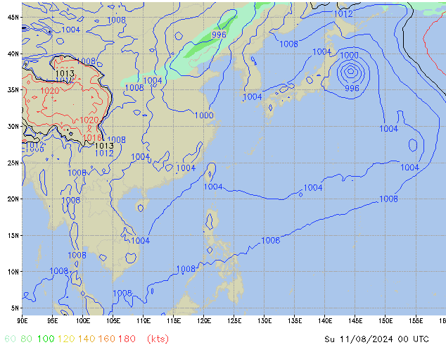 Su 11.08.2024 00 UTC