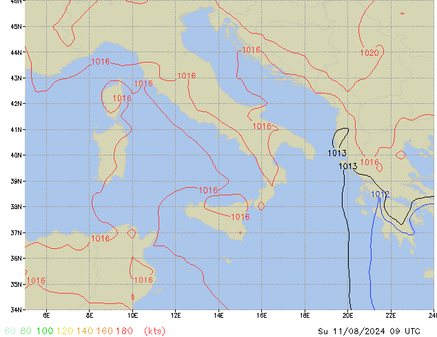 Su 11.08.2024 09 UTC