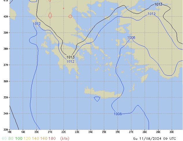 Su 11.08.2024 09 UTC