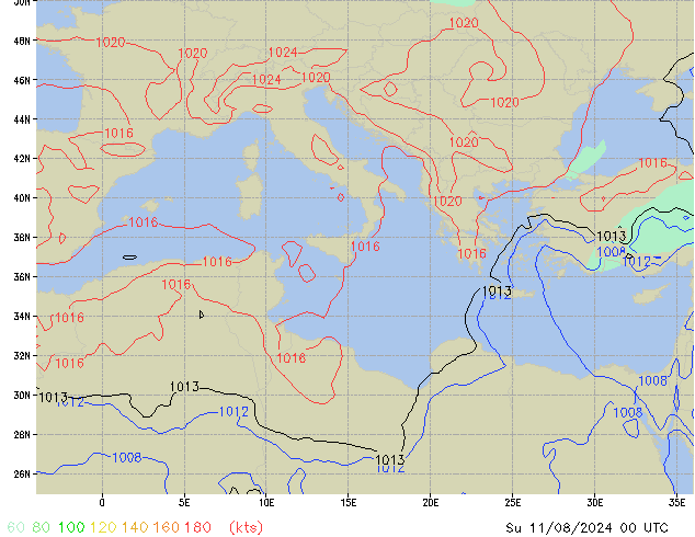 Su 11.08.2024 00 UTC