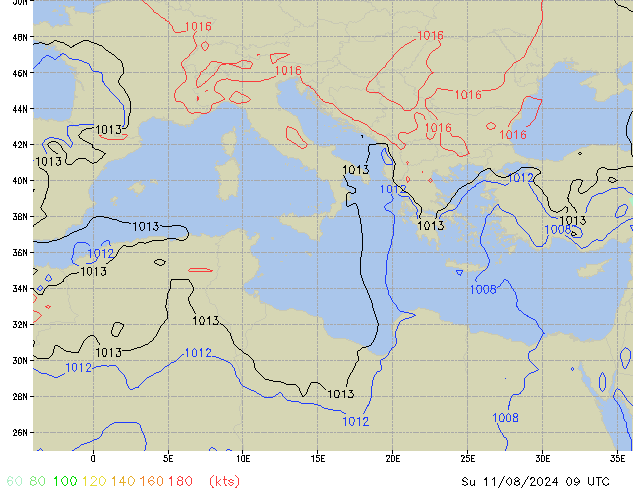 Su 11.08.2024 09 UTC