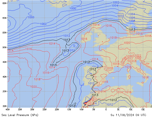 Su 11.08.2024 09 UTC